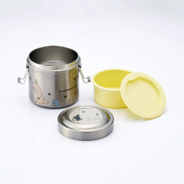 Cuisine Et Table>Maison Ghibli Lunch box Isotherme 230ml 2 étages Marche de Totoros - Mon Voisin Tot