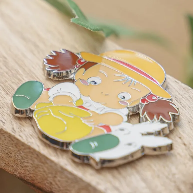 Magnets>Maison Ghibli Magnet Mei et Totoro Blanc -  Mon Voisin Totoro