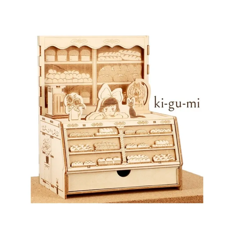 Loisirs Créatifs>Maison Ghibli Maquette en bois Kigumi Boulangerie - Kiki la petite sorcière