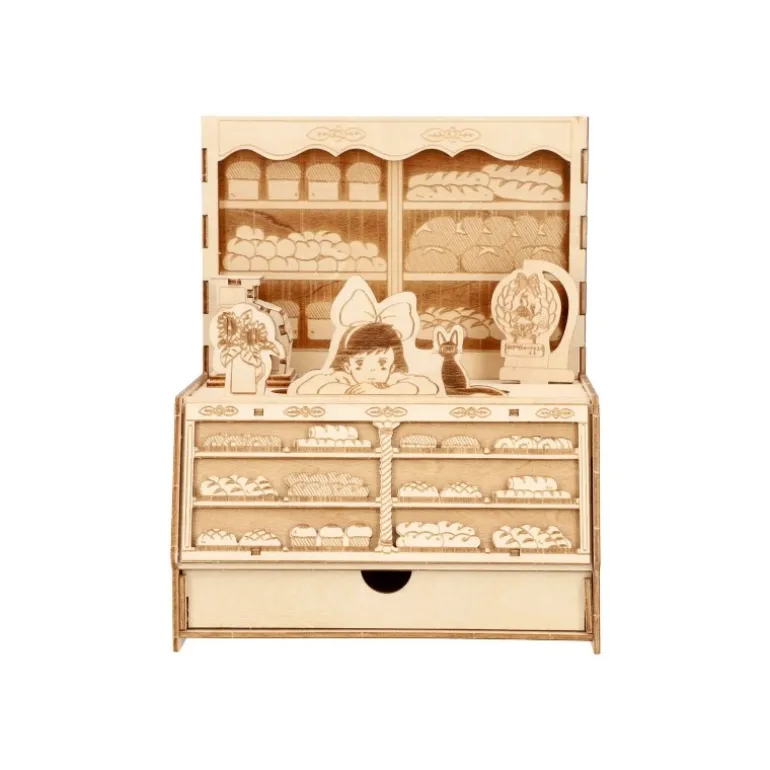 Loisirs Créatifs>Maison Ghibli Maquette en bois Kigumi Boulangerie - Kiki la petite sorcière