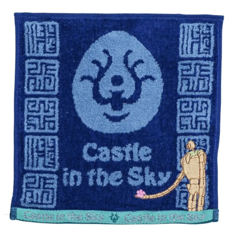 Linge De Maison>Maison Ghibli Mini Serviette Amulette cristal volucite 25x25 cm - Le Château dans l