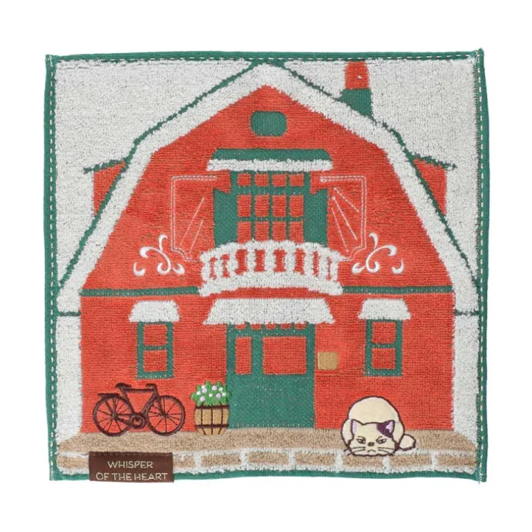 Linge De Maison>Maison Ghibli Mini serviette Brocanteur 25x25 cm - Si tu tends l'oreille