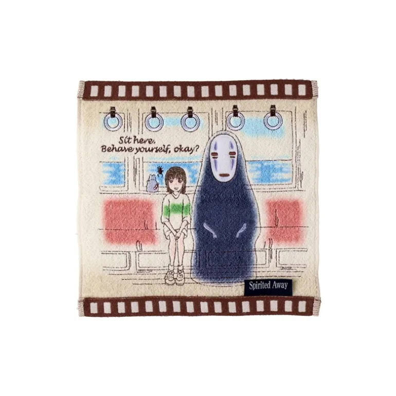 Linge De Maison>Maison Ghibli Mini Serviette Cellulo Chihiro dans le train - Le Voyage de Chihiro