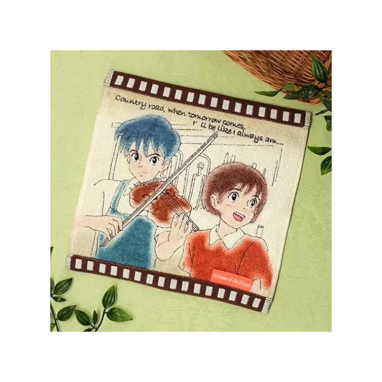 Linge De Maison>Maison Ghibli Mini Serviette Cellulo Shizuku & Seiji - Si tu tends l'oreille