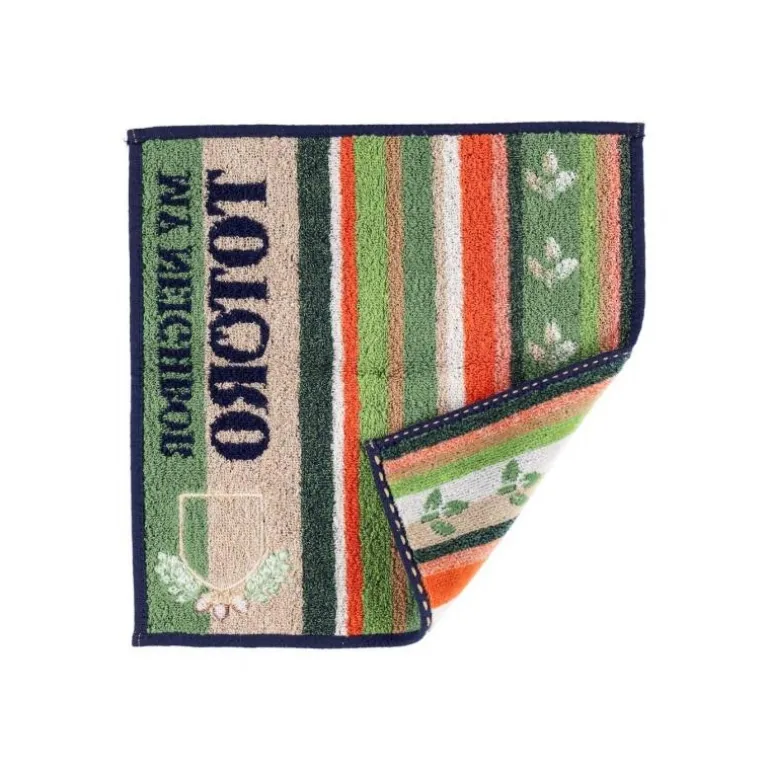 Linge De Maison>Maison Ghibli Mini serviette écusson Totoro 25x25 cm - Mon voisin Totoro
