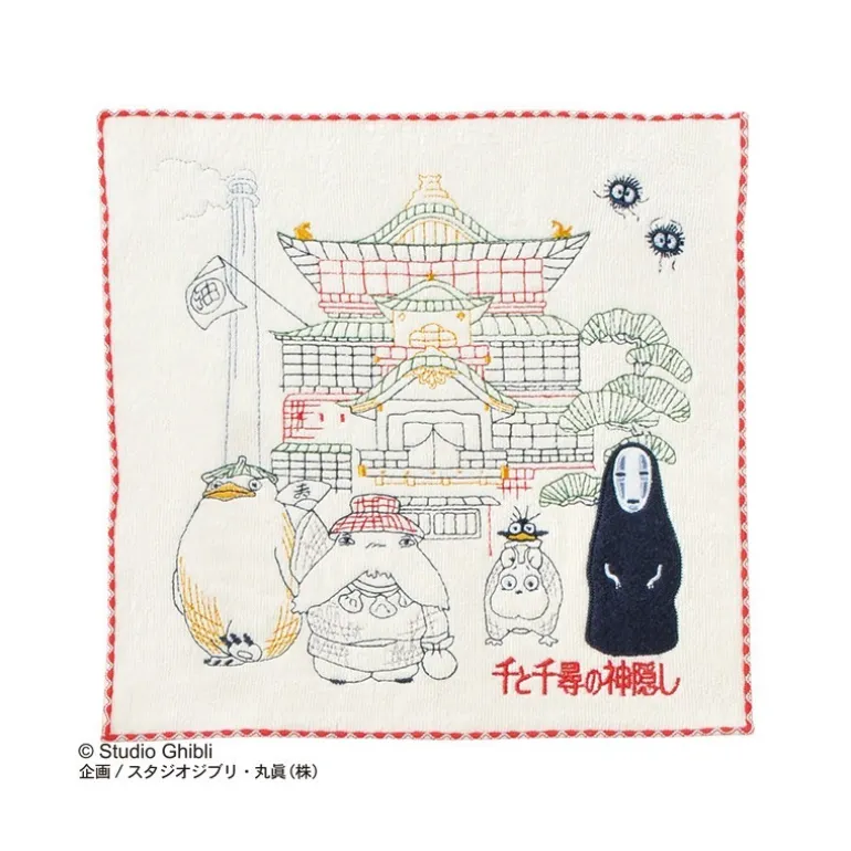 Linge De Maison>Maison Ghibli Mini Serviette Dieux d’Arubaya 25x25 cm - Le Voyage de Chihiro