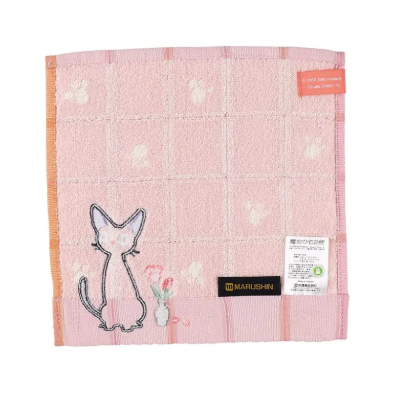 Linge De Maison>Maison Ghibli Mini serviette gauffrée Kiki 25x25 cm - Kiki la petite sorcière