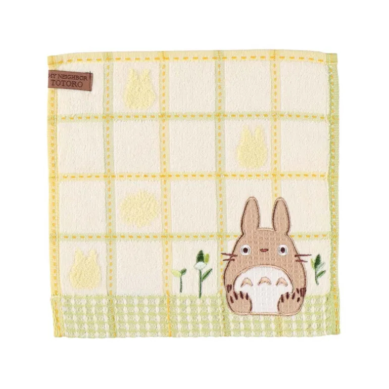 Linge De Maison>Maison Ghibli Mini serviette gauffrée Totoro 25x25 cm - Mon VoisinTotoro