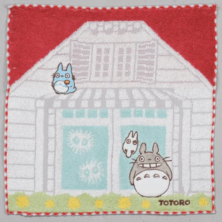 Linge De Maison>Maison Ghibli Mini Serviette Maison de Satsuki & Mei 25x25 cm - Mon Voisin Totoro