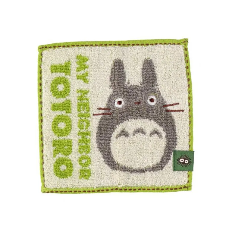Linge De Maison>Maison Ghibli Mini Serviette Mame Totoro Gris 15x15 cm - Mon Voisin Totoro