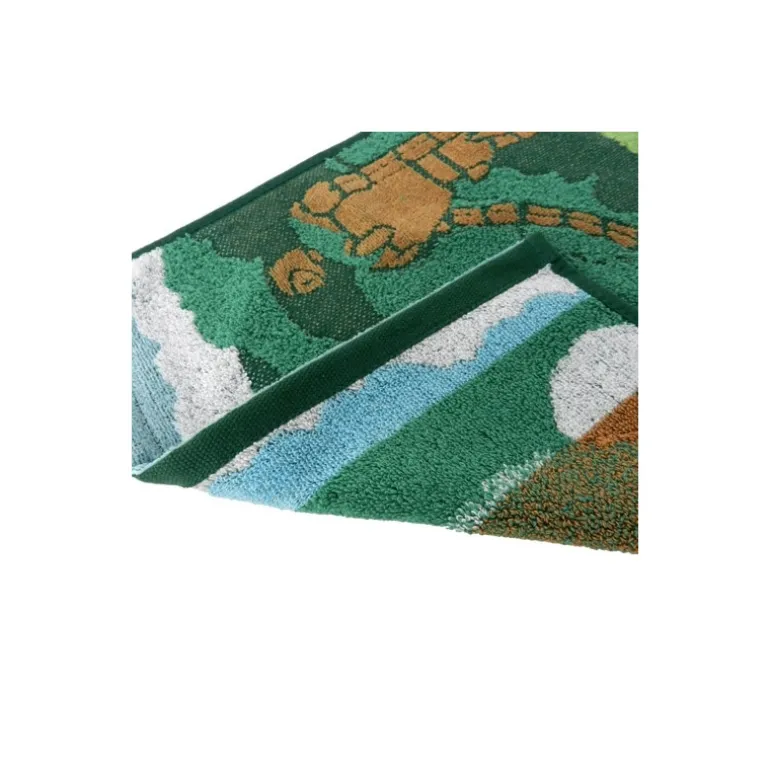 Linge De Maison>Maison Ghibli Mini Serviette Robot Jardinier 34x36 cm - Le Château dans le ciel