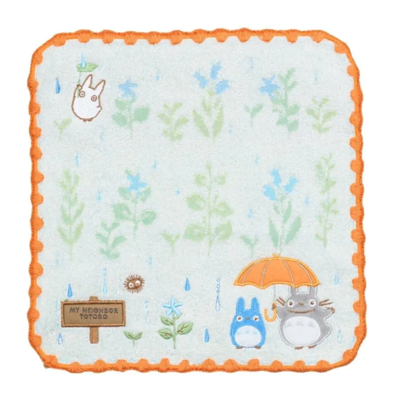 Linge De Maison>Maison Ghibli Mini Serviette Sous la pluie 25x25 cm - Mon Voisin Totoro