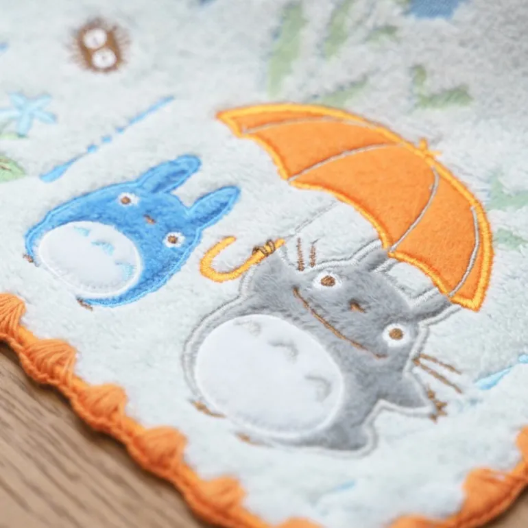 Linge De Maison>Maison Ghibli Mini Serviette Sous la pluie 25x25 cm - Mon Voisin Totoro