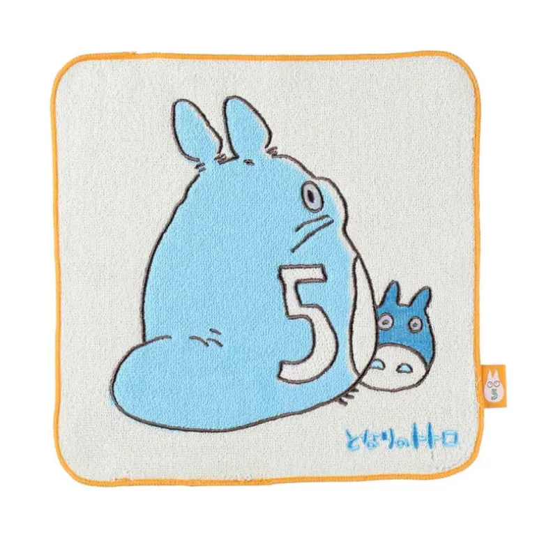 Linge De Maison>Maison Ghibli Mini Serviette Totoro anniversaire 5 25x25 cm - Mon Voisin Totoro