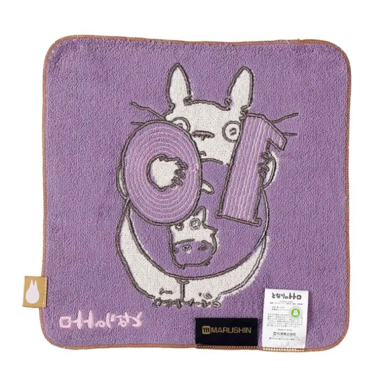 Linge De Maison>Maison Ghibli Mini Serviette Totoro anniversaire 10 25x25 cm - Mon Voisin Totoro