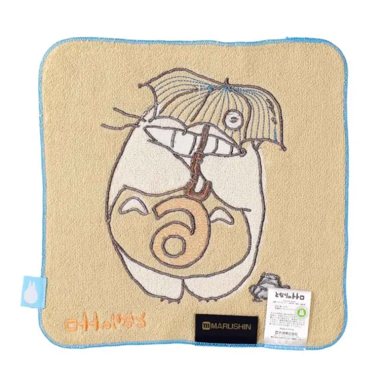 Linge De Maison>Maison Ghibli Mini Serviette Totoro anniversaire 6 25x25 cm - Mon Voisin Totoro