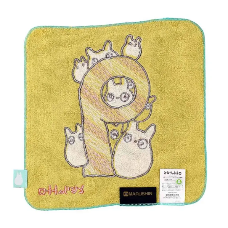 Linge De Maison>Maison Ghibli Mini Serviette Totoro anniversaire 9 25x25 cm - Mon Voisin Totoro