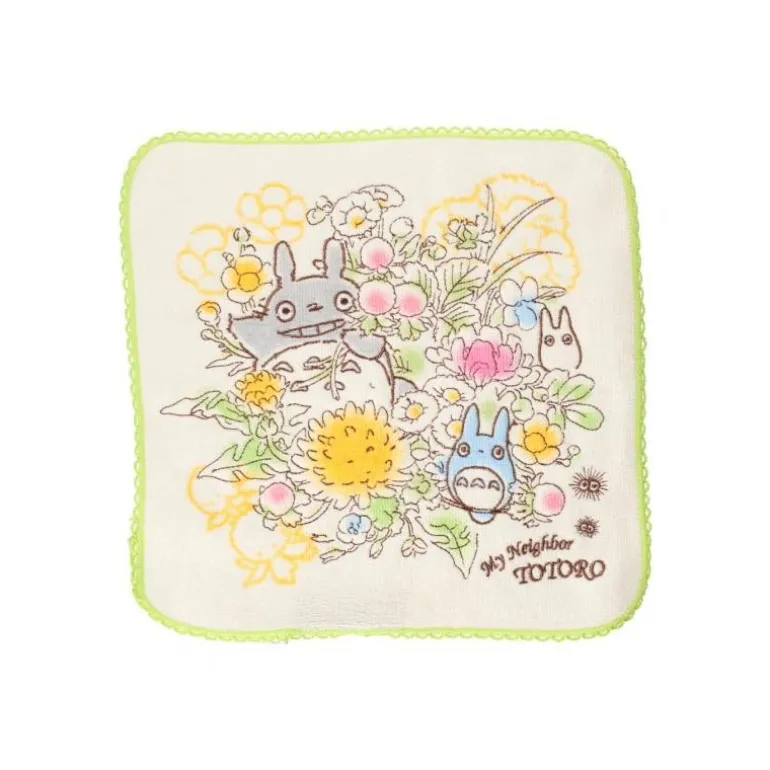Linge De Maison>Maison Ghibli MinI Serviette Totoro Bouquet de Printemps 25X25 cm - Mon Voisin Toto