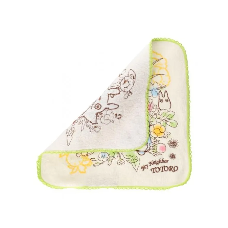 Linge De Maison>Maison Ghibli MinI Serviette Totoro Bouquet de Printemps 25X25 cm - Mon Voisin Toto