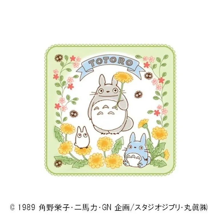 Linge De Maison>Maison Ghibli Mini Serviette Totoro Printemps 25x25 cm - Mon Voisin Totoro