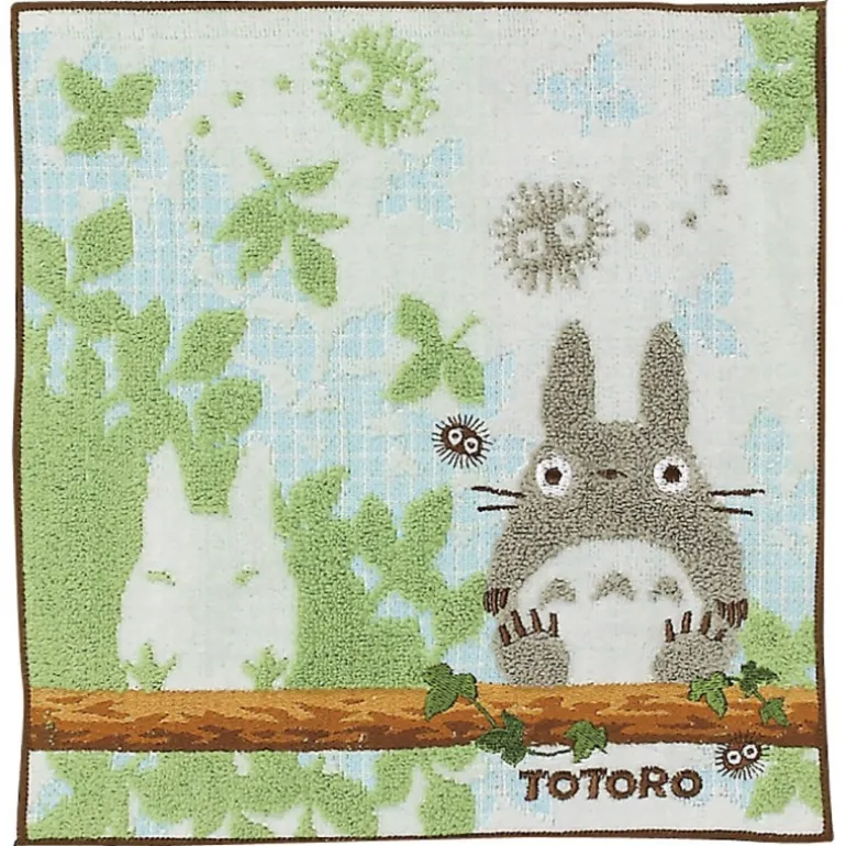 Linge De Maison>Maison Ghibli Mini Serviette Totoro Sur une branche 25x25 cm - Mon Voisin Totoro