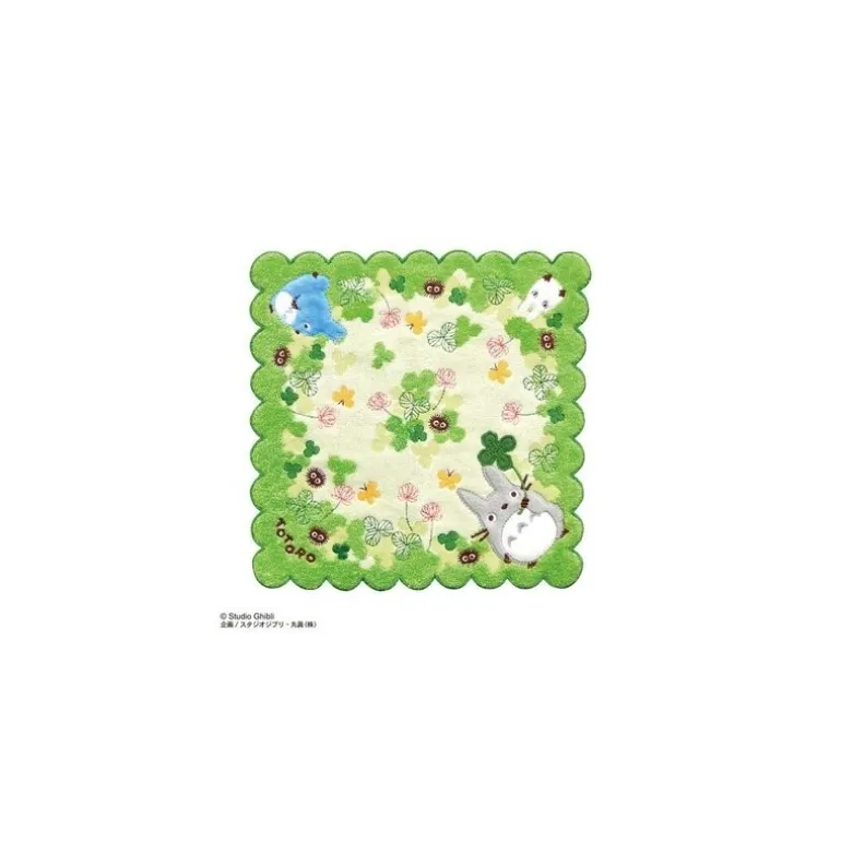 Linge De Maison>Maison Ghibli Mini Serviette Totoro Trèfle 25 x 25 cm - Mon Voisin Totoro