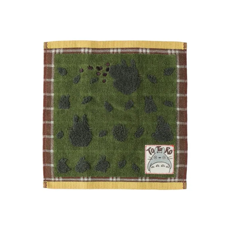 Linge De Maison>Maison Ghibli Mini Serviette Vert Automne 25x25 cm - Mon Voisin Totoro