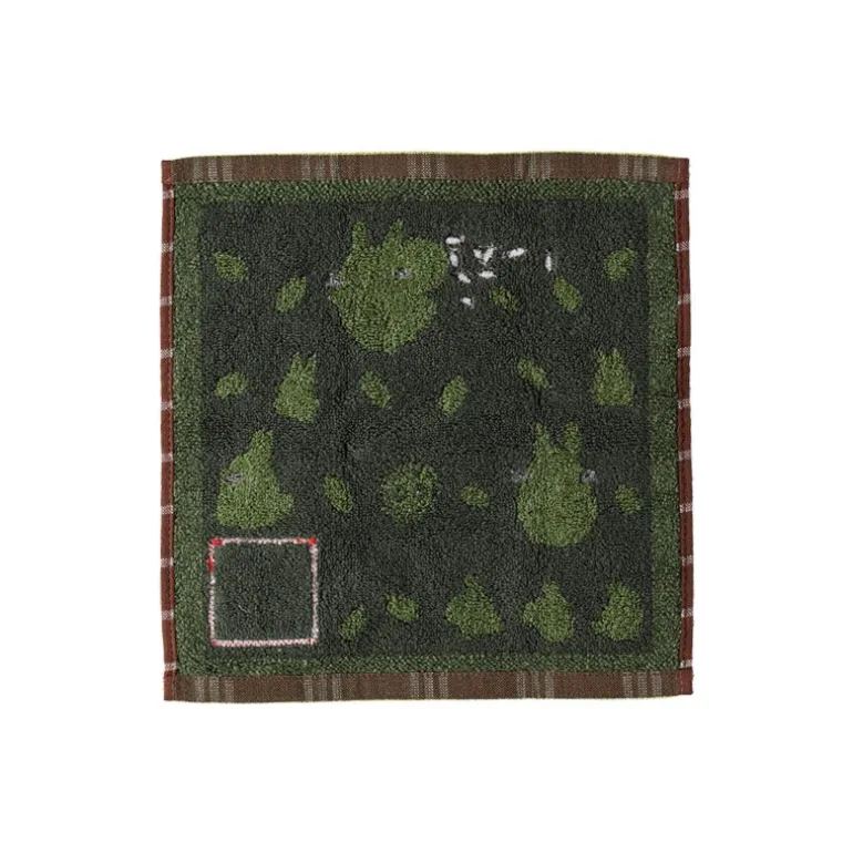 Linge De Maison>Maison Ghibli Mini Serviette Vert Automne 25x25 cm - Mon Voisin Totoro