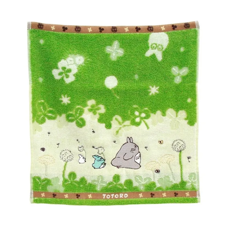 Linge De Maison>Maison Ghibli MINI-SERVIETTE SENTIER EN FORET 34x36 CM - MON VOISIN TOTORO