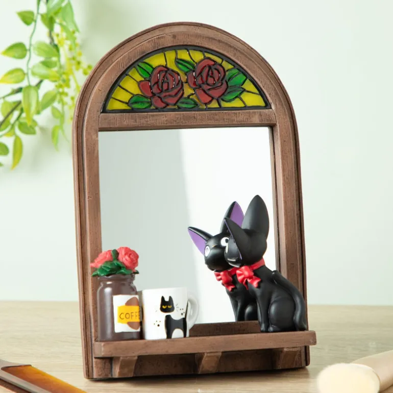 Décoration>Maison Ghibli Miroir Jiji devant la glace - Kiki la petite sorcière