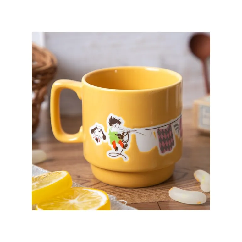Cuisine Et Table>Maison Ghibli Mug couleur gauffré Grande lessive - Le Château ambulant