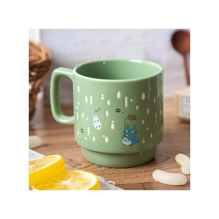 Cuisine Et Table>Maison Ghibli Mug couleur gauffré Totoro Parapluie - Mon Voisin Totoro