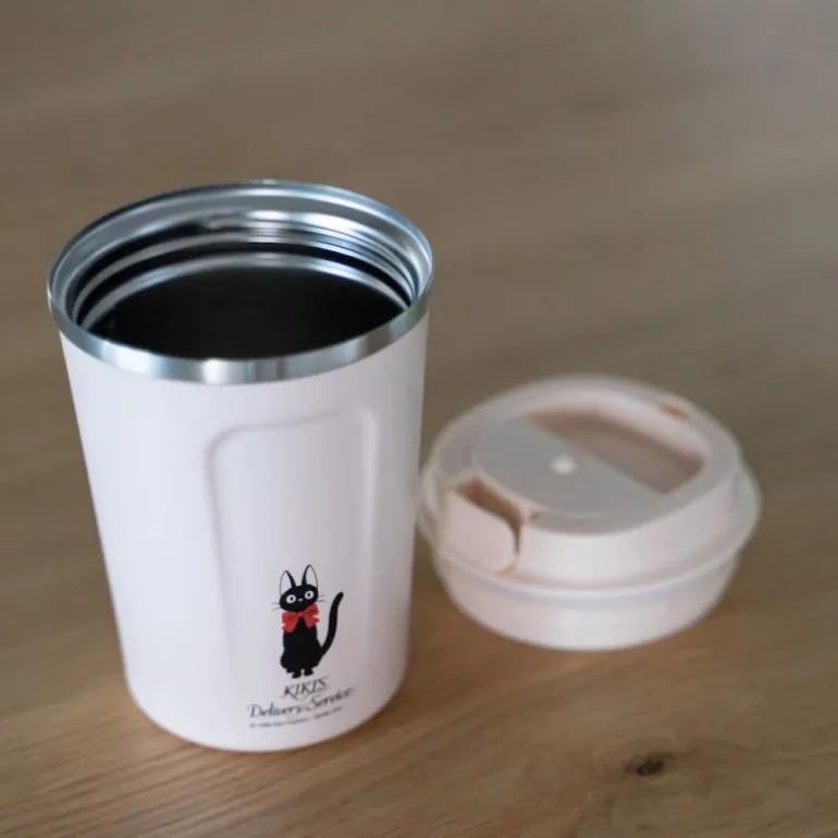Cuisine Et Table>Maison Ghibli Mug Isotherme 350ml Rose mat - Kiki la petite sorcière