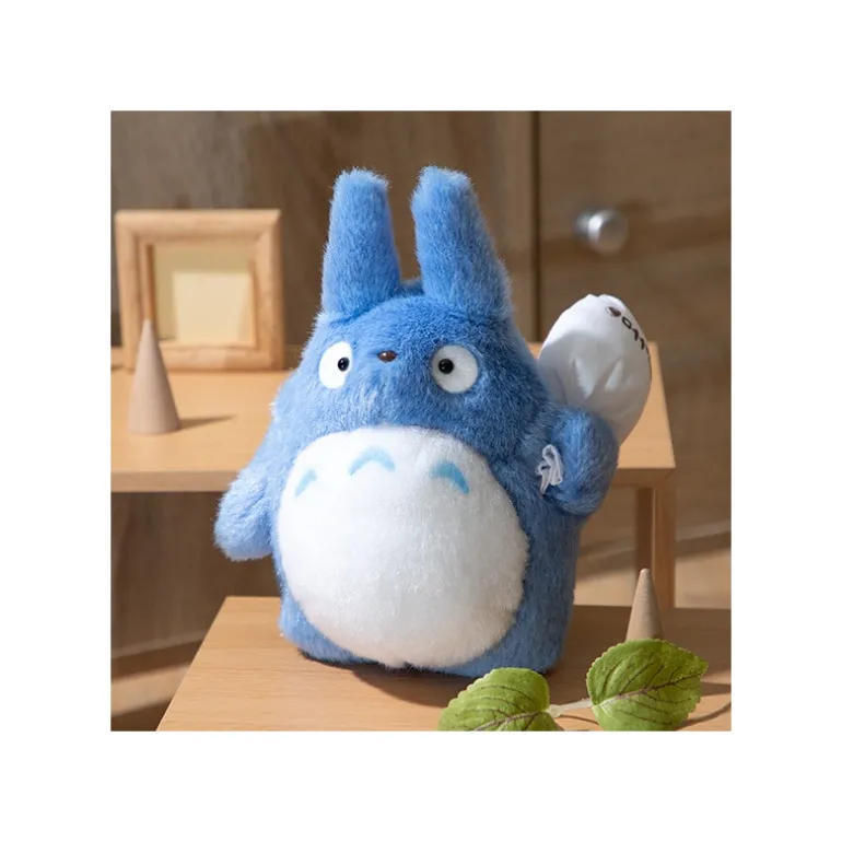 Peluches Classiques>Maison Ghibli Peluche Acrylique Totoro Bleu M - Mon Voisin Totoro