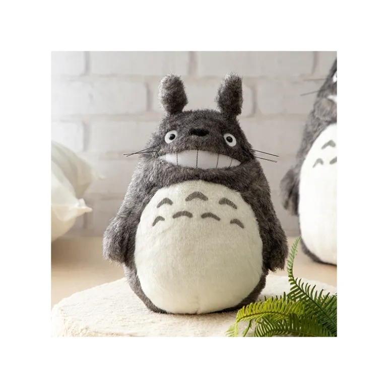 Peluches Classiques>Maison Ghibli Peluche Acrylique Totoro Gris souriant M - Mon Voisin Totoro