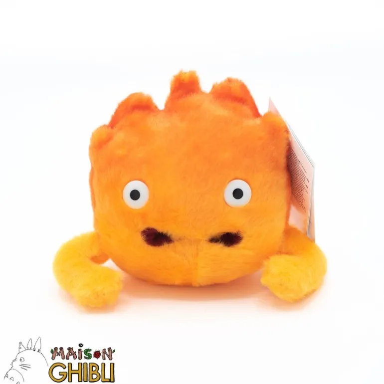 Peluches Classiques>Maison Ghibli Peluche Calcifer - Le Château ambulant