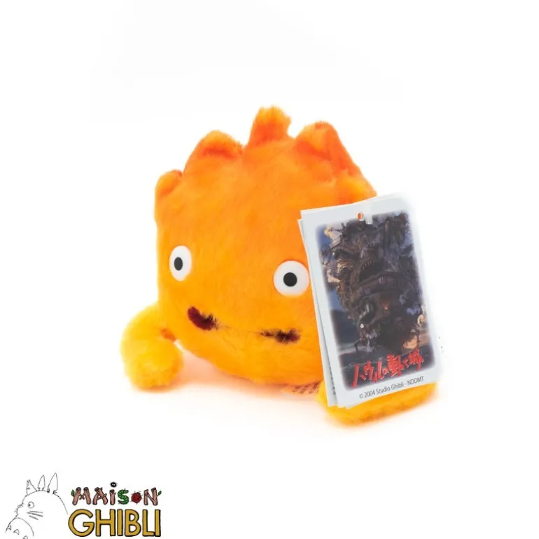 Peluches Classiques>Maison Ghibli Peluche Calcifer - Le Château ambulant