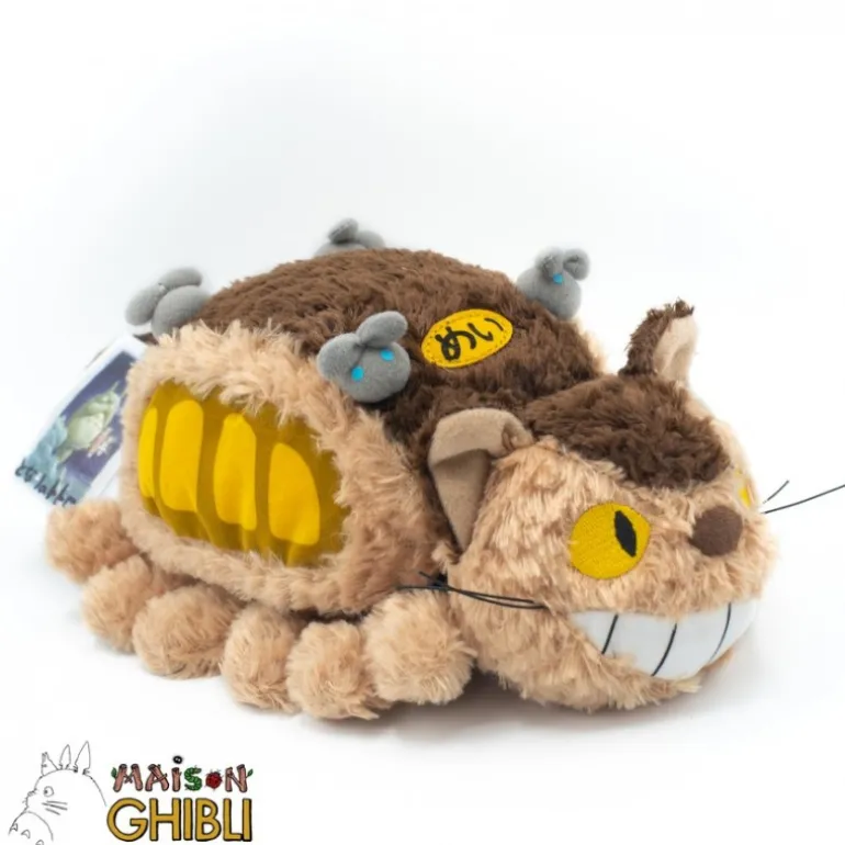 Peluches Fluffy>Maison Ghibli Peluche Chatbus Fluffy M - Mon Voisin Totoro