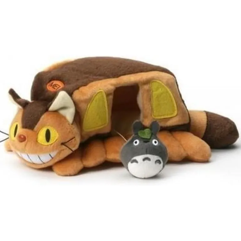 Peluches Classiques>Maison Ghibli Peluche Chatbus Maison Avec Totoro - Mon Voisin Totoro