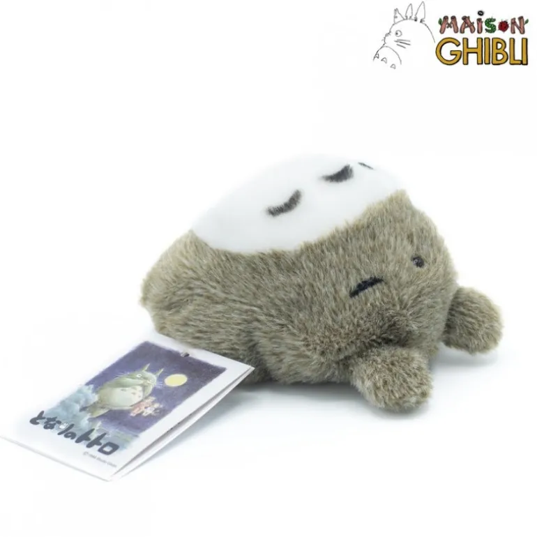Peluches Beanbag>Maison Ghibli Peluche Fluffy Beanbag Totoro Gris Allongé - Mon Voisin Totoro