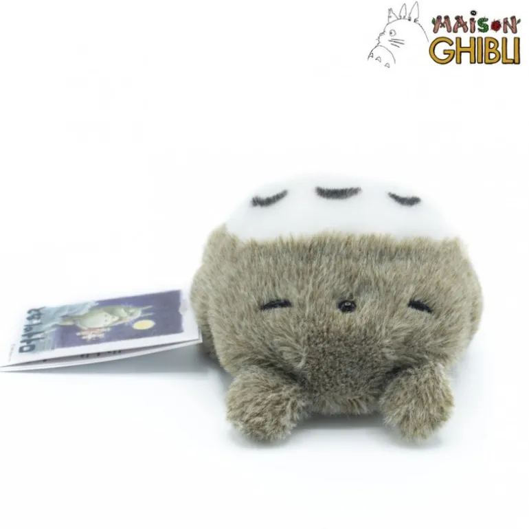 Peluches Beanbag>Maison Ghibli Peluche Fluffy Beanbag Totoro Gris Allongé - Mon Voisin Totoro