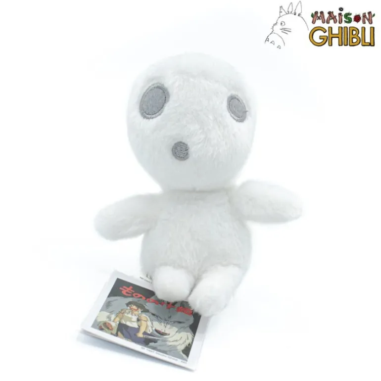 Peluches Classiques>Maison Ghibli Peluche Zip Kodama - Princesse Mononoké