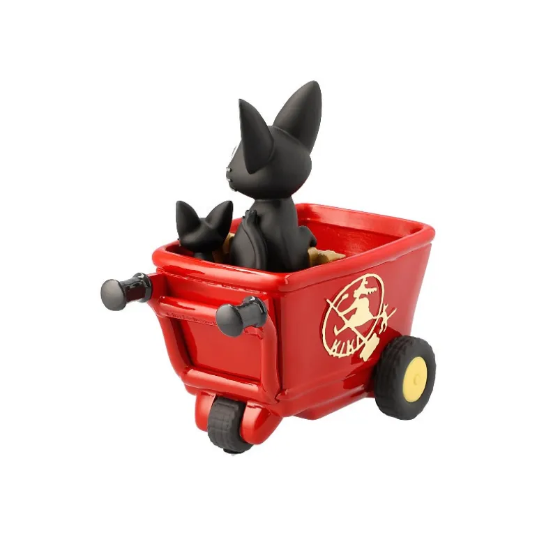 Décoration>Maison Ghibli Planter Jiji Chariot Rouge - Kiki la petite sorcière