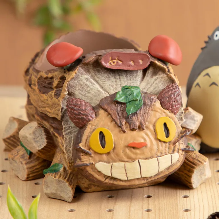 Décoration>Maison Ghibli Planter Totoro Gris & wagon Chatbus - Mon Voisin Totoro