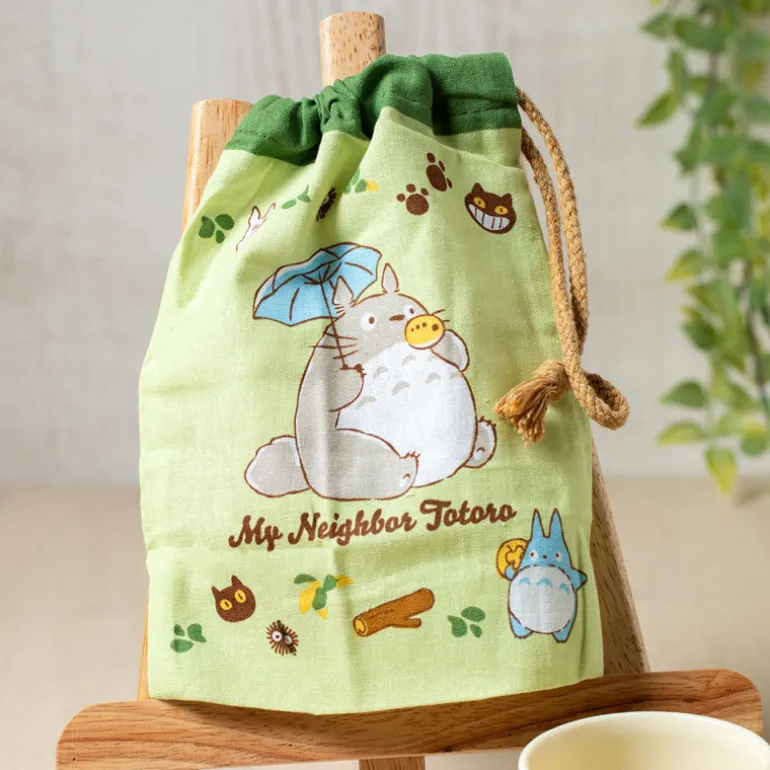 Sacs>Maison Ghibli Pochon Totoro & Chatbus - Mon Voisin Totoro