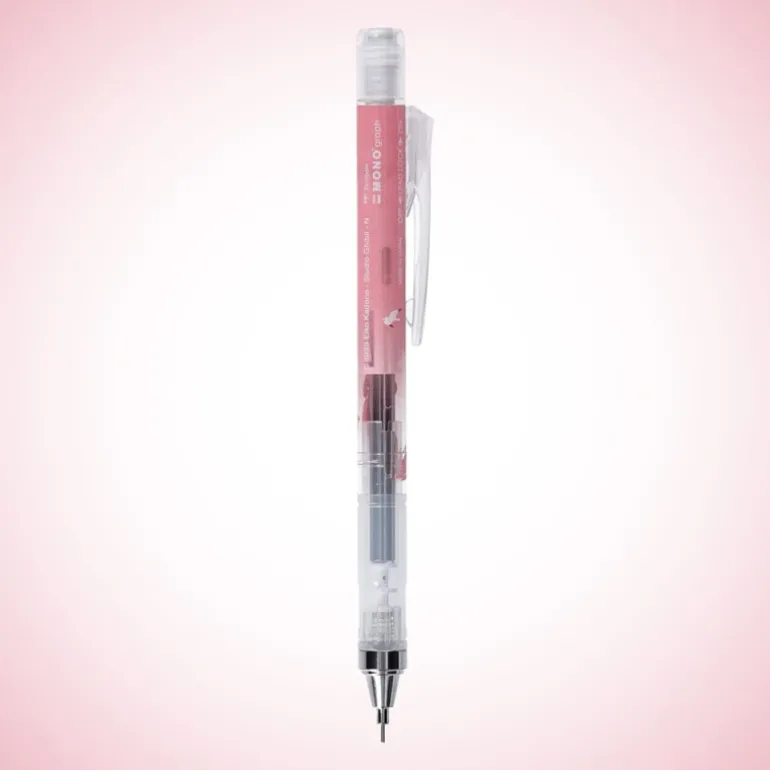 Écriture>Maison Ghibli Porte Mine Rose pastel - Kiki la petite sorcière