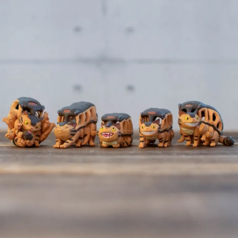 Figurines>Maison Ghibli Pose Collection Assort. de 6 Figurines Chatbus - Mon Voisin Totoro