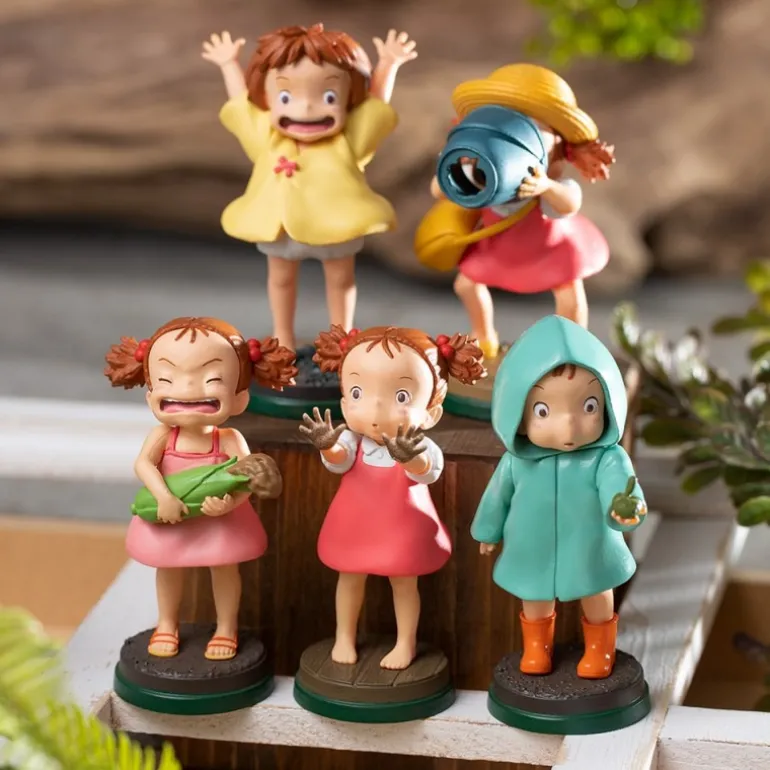 Figurines>Maison Ghibli Pose Collection Assort. de 6 Figurines Mei - Mon Voisin Totoro