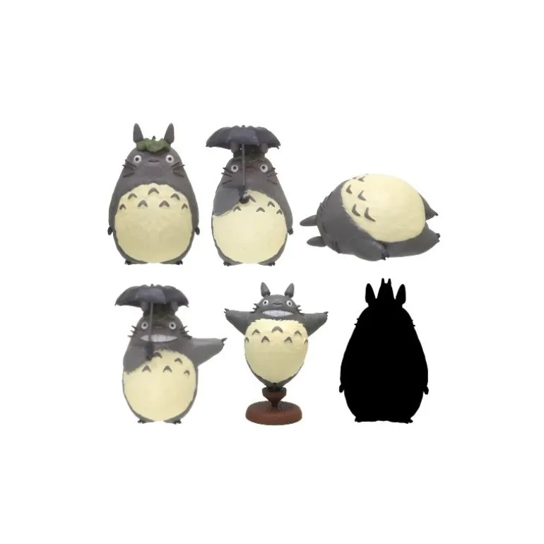 Figurines>Maison Ghibli Pose Collection Assort. de 6 Figurines Totoro 01 - Mon Voisin Totoro