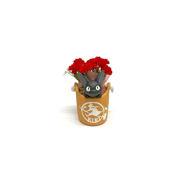 Décoration>Maison Ghibli Pot de Fleur Jiji - Kiki la petite sorcière